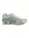 Nike Shox R4 GS Lage Sneakers Wit/Zilver - Maat 38