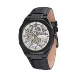 Pierre Cardin Montre homme Elysée automatique noir argent blanc - CF.1002.LB.1