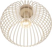 Expo Trading ETH Wire plafonniere W40cm/H28,5cm 1 x E27 mat zand