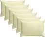 vidaXL Coussin 6 pièces Bois Crème 30 x 50 cm Polyester