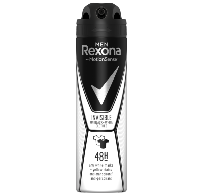 Rexona Men invisible on black+white clothes antiperspirant