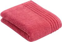 Vossen Vienna Style Supersoft Douchelaken - Maroon - 80 x 160 cm - 100% Katoen