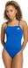 Adidas Performance Zwempak Met V-Rug En Dunne Bandjes - Dames - Blauw