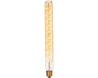 Lucide T32 - Filament lamp - Ø 3,2 cm - LED 3 StepDim (Memory) - E27 - 1x4,9W 2200K - Amber