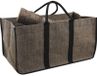 Aubry Gaspard Sac à bois en jute plastique 65 cm