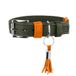HUNTER Hondenhalsband PORTOFINO olijf/oranje maat 50