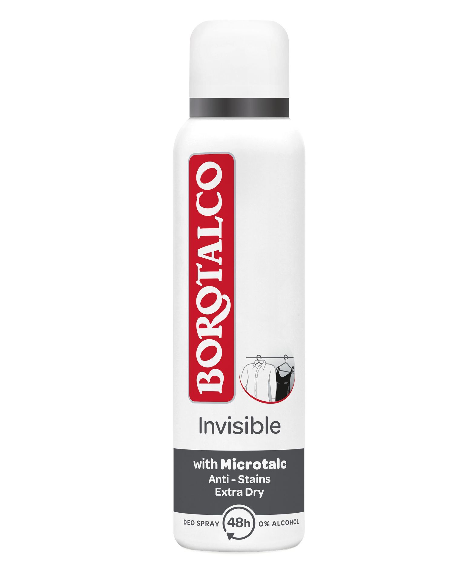 Borotalco Invisible Deodorant Spray - 150ml - Unisex