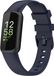 Strap-it bracelet en silicone - bleu foncé - Convient pour Fitbit Inspire (HR) & Fitbit Inspire 2 - Taille S