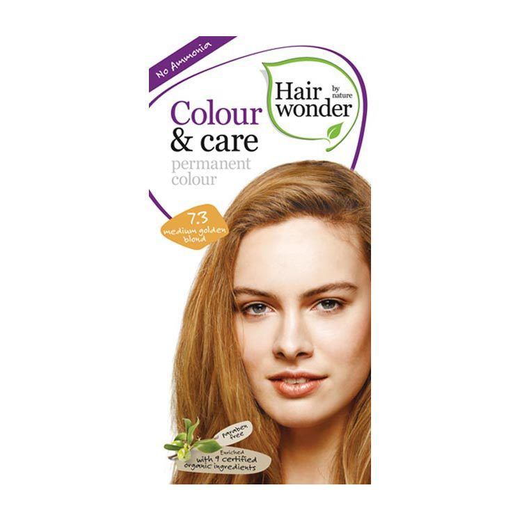 Hairwonder Colour & Care 7.3 Medium Goudblond 100ml