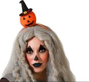 BigBuy Carnival Hoofdband Pompoen Halloween Oranje