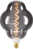 EGLO LED Lamp - E27 - Ø 20 cm - Rookglas - 2000K - Dimbaar