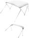 VEVOR Bimini Top Boothoes Bootdak Zonnescherm Lichtgrijs 3 Bogen 201-213CM