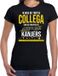 Bellatio Decorations Shoppartners Bv Ik was de trotse collega van de leukste en beste kanjers cadeau t-shirt zwart voor dames - afscheids kado voor ex / collega L