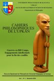 Cahiers Blurb Cahiers Philosophiques de l'UPKAN 1(1): Guerres en RD Congo. Engagements intellectuels pour la fin des conflits