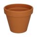 Pot de fleur, avec rebord, terre cuite, Ø 13,5 cm
