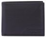 Coveri Collection Portefeuille homme cuir véritable Bleu, Noir, Marron foncé Black B UNICA 9x11x2.5 cm