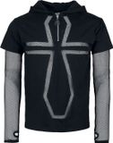 Heartless Mannen Draven Longsleeve Heren Shirt met lange mouwen - zwart - XXL