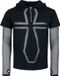 Heartless Mannen Draven Longsleeve Heren Shirt met lange mouwen - zwart - XXL