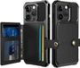 Selected by GSMpunt.nl Portemonnee Hoesje Geschikt voor de Apple iPhone 15 Pro - Zwart