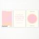 Adyggefy Roze gradiënt Aura Angel Numbers Poster voor Kamer Esthetisch 3-delig 12x16 inch, pastel positieve dagelijkse bevestiging citaten canavs muurkunst abstracte minimalistische print schilderij