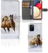 Samsung Galaxy A03s Étui de téléphone avec fentes pour cartes Chevaux