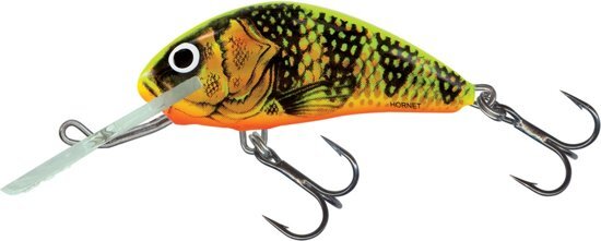 - Salmo Hornet Floating Plug Gold Fluo Perch 5cm