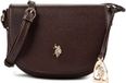 U.S. POLO ASSN. Jones Flap Crossbody Bag Dark Brown