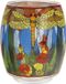 Goebel - Louis Comfort Tiffany Windlicht Libelle Glas 13cm