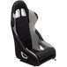 AutoStyle Sportstoel 'K5' - Zwart/Grijs - Vaste rugleuning - incl. sledes