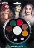 Boland - Palet schmink Halloween - 7 kleuren