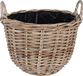 Pro Garden Opbergmand van Rotan - Bruin - Rond - 40 x 37 cm