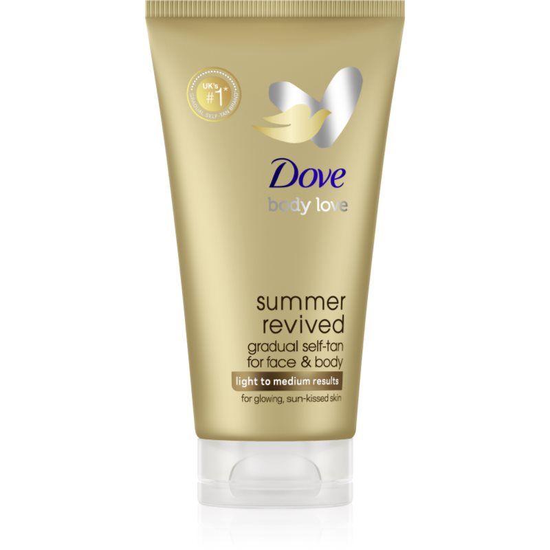 Dove Summer Revived Self-Tanning Lotion - Medium to Dark, 75 ml