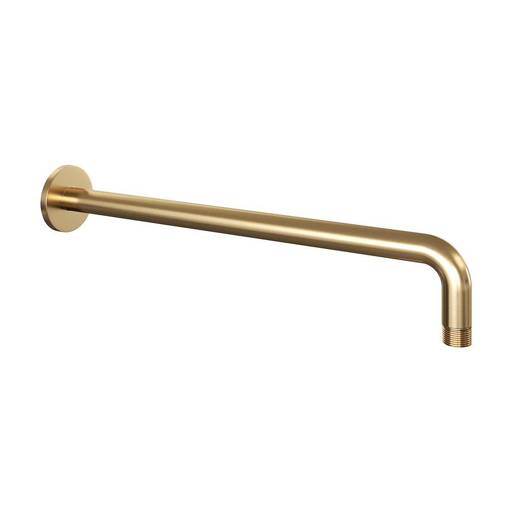 Brauer Gold Edition Gebogen Muurarm 40cm Goud - Messing - 2.2mm