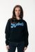 Colourful Rebel Denim Patch Relaxed Sweat Femme Noir XS