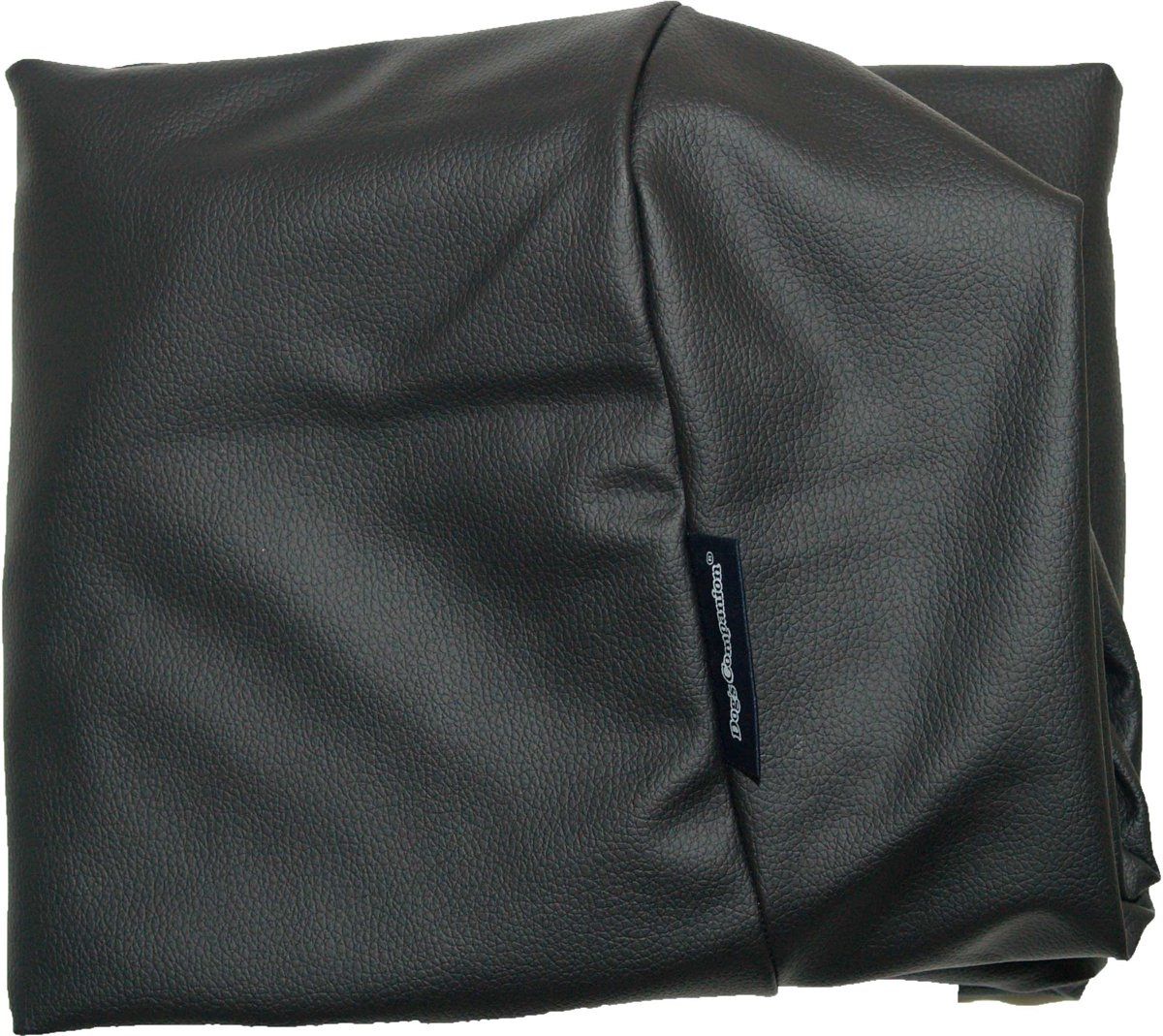 Dog's Companion Hondenkussen leather look - L - 115 x 85 cm - Zwart