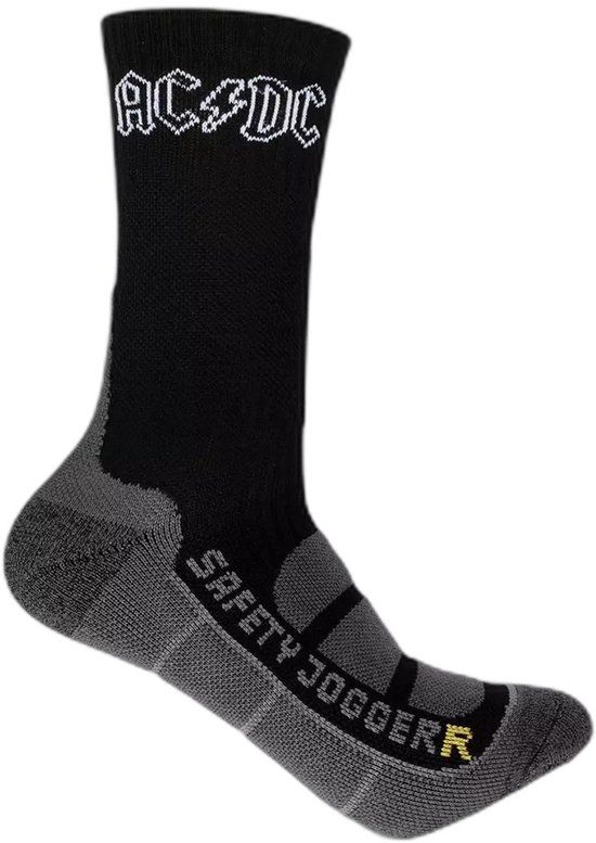Safety Jogger AC/DC Sokken Zwart/Wit Maat 47/48 (2 stuks)