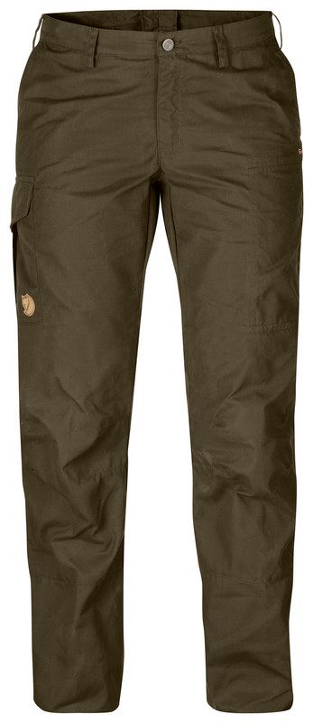 Fjällräven Karla Pro lange broek Dames olijf 40 2018