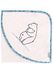 Sterntaler Baby Gots Badhanddoek Ijsbeer Elia 80 x 80 cm Beige