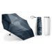 Beneunder DT396 parapluie de voyage pliable en trois avec revêtement anti-UV noir