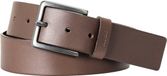 HUGO leren heren riem - donkerbruin