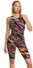 Mad Wave Bodyshell Open Back Competition Swimsuit Multicoloured XL Woman