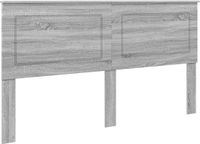 vidaXL Hoofdbord Grijze Sonoma 100 cm Geconstrueerd Hout