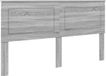 vidaXL Hoofdbord Grijze Sonoma 100 cm Geconstrueerd Hout