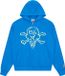 Icecream Hoodie Cones & Bones Zip Through Bleu L