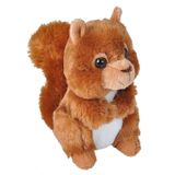 Wild Republic Knuffel Eekhoorn Junior 18 Cm Pluche Oranje