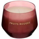 Atmosphera Bougie Parfumée Fruits Rouges - 300 g in Pot en Verre Rouge - 40 Heures de Combustion