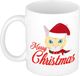 Bellatio Decorations Koffiemok - Kerst Katten - 300 ml - Keramiek