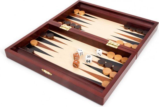 Cartamundi 529010 Backgammon Houten Bordspel