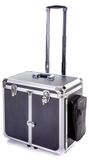 Merkloos Pedicure koffer - Voetverzorgingskoffer trolley - Zwart - 46 x 42 x 28 cm - Met wielen