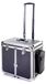 Merkloos Pedicure koffer - Voetverzorgingskoffer trolley - Zwart - 46 x 42 x 28 cm - Met wielen